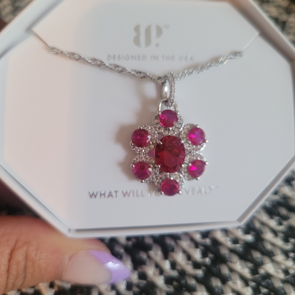 NEW Bomb Party July 2025 Necklace Ruby Bliss